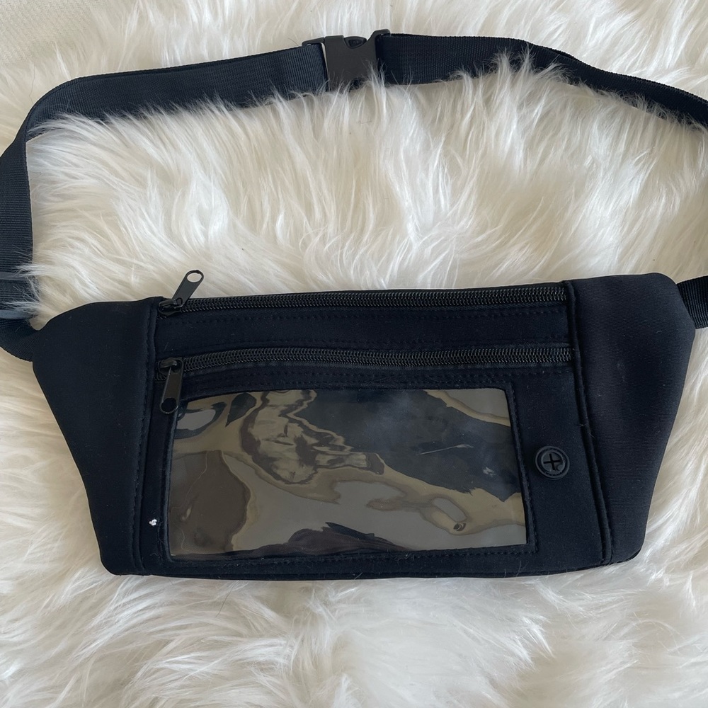 Black Fanny Pack or Cross Over Bag